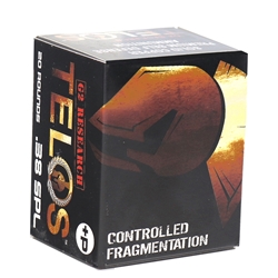 g2r-telos-38-special-ammo-20-rounds-105-grain-solid-copper-hollow-point-g00618||