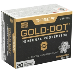 speer-gold-dot-9mm-luger-ammo-115-grain-jhp-23614gd||