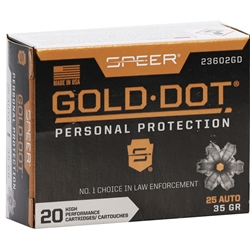 speer-gold-dot-25-acp-auto-ammo-35-grain-jhp-23602gd||