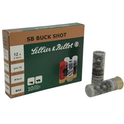 sellier-bellot-12-gauge-2-34-00-buck-12-pellets-sb12bse||