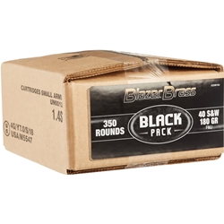 cci-blazer-brass-black-pack-40-s-w-ammo-180-grain-fmj-350-rounds-5202bf350||