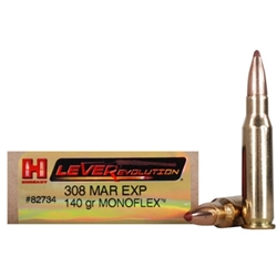 hornady-leverevolution-308-marlin-express-ammo-140-grain-monoflex-lead-free-82734||