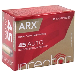 polycase-inceptor-45-ammo-118-grain-arx-45arxbr-118-20||