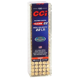 cci-clean-22-lr-hv-ammo-40-grain-red-polymer-coated-944cc||
