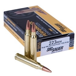 sig-sauer-elite-performance-223-remington-ammo-55-grain-elite-ball-full-metal-jacket-e223b120||