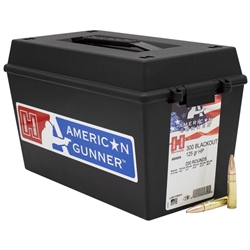 hornady-american-gunner-300-aac-blackout-ammo-125-grain-hp-bt-ammo-can-of-200-80899||