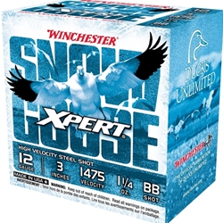 winchester-xpert-snow-goose-12-gauge-ammo-3-inch-bb-shot-wxs123bb||