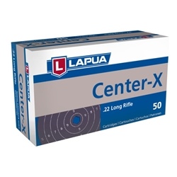 lapua-center-x-rimfire-22-long-rifle-ammo-40-grain-lead-round-nose-420163||