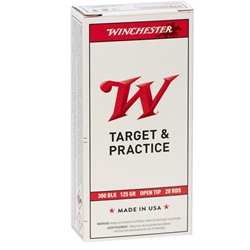 winchester-usa-target-300-aac-blackout-ammo-125-grain-blackout-whisper-ot-usa300blk||