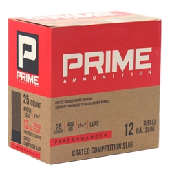 prime-ammunition-12-gauge-2-5-8-ammo-400-grain-competition-slug-7705140025||