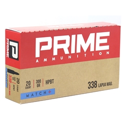 prime-ammunition-338-lapua-magnum-ammo-300-grain-hpbt-match-plus-7192940020||