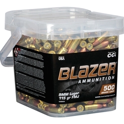 cci-blazer-brass-9mm-luger-ammo-115-grain-fmj-500-round-bucket-5200b500||