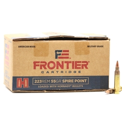 frontier-military-grade-223-remington-ammo-55-grain-hornady-spire-point-600-round-case-fr122||