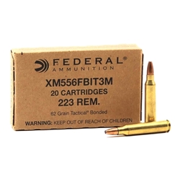 federal-fbi-duty-223-remington-556mm-nato-ammo-62-grain-tactical-bonded-barrier-blind-xm556fbit3m||