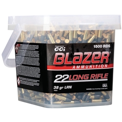 cci-blazer-22-long-rifle-ammo-38-grain-lrn-1500-round-bucket-10025||
