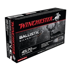 winchester-supreme-rifle-45-70-government-ammo-300-grain-ballistic-silvertip-sbst4570||