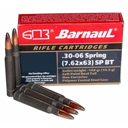 barnaul-30-06-springfield-ammo-168-grain-fmjbt-polycoated-steel-case-fmjbt168||