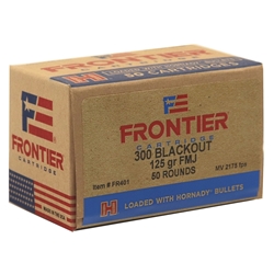 hornady-frontier-300-blackout-ammo-125-grain-fmj-fr401||