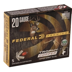 federal-premium-vital-shok-20-gauge-ammo-2-3-4-275-grain-trophy-copper-tipped-sabot-slug-lead-free-p208-tc||