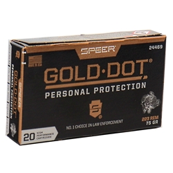 speer-gold-dot-pd-223-remington-ammo-75-grain-soft-point-24469||