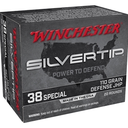 winchester-silvertip-38-special-ammmo-110-grain-silvertip-hp-w38st||