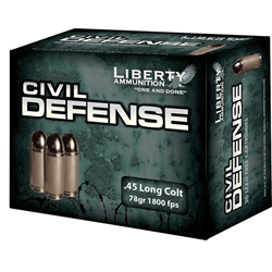 liberty-civil-defense-45-long-colt-ammo-78-grain-fragmenting-copper-hp-la-cd-45-031||