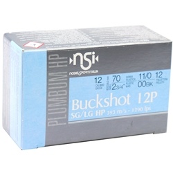 nobel-sport-le-buckshot-12-gauge-ammo-2-3-4-00-buckshot-12-pellets-ans1200bk10||