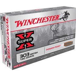 winchester-super-x-303-british-ammo-180-grain-power-point-x303b1||