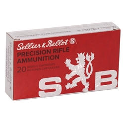 Sellier & Bellot PRA 308 Winchester Ammo 168 Grain Hollow Point Boat Tail