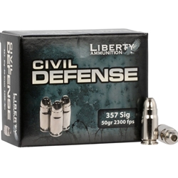 liberty-civil-defense-357-sig-ammo-50-grain-fragmentinghp-lead-free-la-cd-357sig||