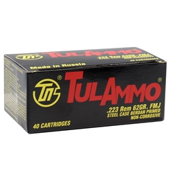 tulammo-223-remington-ammo-62-grain-fmj-steel-case-ta223622||