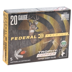 federal-premium-20-gauge-ammo-3-inch-5-8-oz-trophy-copper-sabot-slug-p209tc||