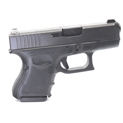 Glock G26 Gen 4 USED Handgun 9mm Luger Semi-Auto Handgun 10+1 Rounds Black NS *Police Trade In 