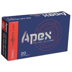 Target Sports USA APEX 300 AAC Blackout Ammo 115 Grain HP Controlled Chaos