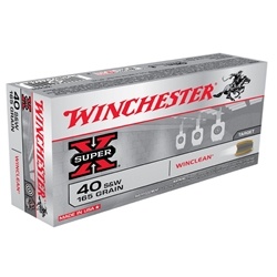 winchester-usa-winclean-40-sw-ammo-165-grain-enclosed-base-projectile-wc401||