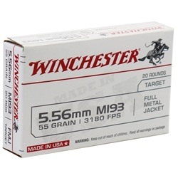 winchester-usa-5-56-45mm-nato-m193-ammo-55-grain-fmj-wm193k||