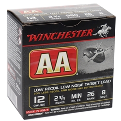 winchester-aa-low-recoil-target-12-gauge-ammo-2-3-4-7-8-oz-8-shot-250-rounds-aa12fl8||