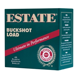 estate-buckshot-load-12-gauge-ammo-2-3-4-9-pellets-00-buck-250-rounds-hv12bk25-00||