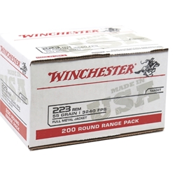 winchester-usa-223-remington-ammo-55-grain-fmj-200-rounds-value-pack-w223200||