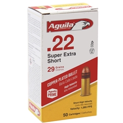 aguila-super-extra-high-velocity-22-short-ammo-29-grain-plated-lead-round-nose-1b220110||