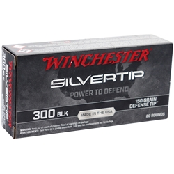 winchester-silvertip-usa-target-300-aac-blackout-ammo-150-grain-defense-tip-w300st||