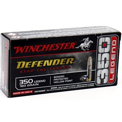 winchester-defender-350-legend-ammo-160-grain-bonded-protected-hp-s350pdb||