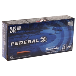 federal-varmint-predator-243-winchester-ammo-75-grain-hornady-v-max-v243vm75||