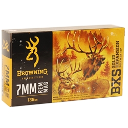 browning-7mm-remington-magnum-ammo-139-grain-bxs-controlled-expansion-b192400071||