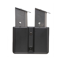 uncle-mikes-double-row-double-magazine-case-for-9mm-40-cal-magazines-smooth-black-51361||