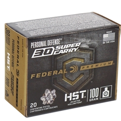federal-premium-hst-30-super-carry-ammo-100-grain-jhp-p30hst1s||