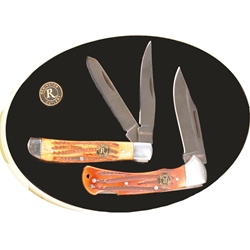 remington-cutlery-american-classic-limited-edition-two-folding-knife-3-5-stainless-steel-gift-tin-15683||