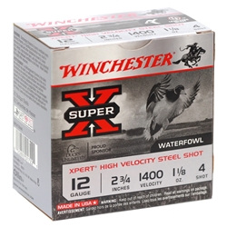 winchester-super-x-xpert-hv-12-gauge-ammo-2-3-4-1-1-8-oz-4-steel-shot-250-rounds-wex12h4||