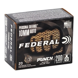 federal-personal-defense-punch-10mm-ammo-200-grain-jhp-pd10p1||