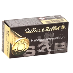 Sellier & Bellot AmmoSellier & Bellot 38 Special Ammo 158 Grain Soft-Point